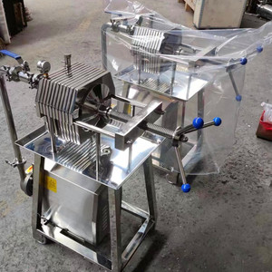 Pequena Placa Automática Imprensa Filtro Máquina 150-200-400 Tipo Bomba Motor Núcleo para Cerveja Vinho Óleo Indústria Alimentar Farm Pressure Vessel - Product Image 5