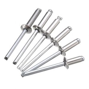 Remache Ciego de Aluminio con Brida Grande, Acabado Brillante, Tamaño Personalizable, Certificado ISO 9001, Sujetador Antiluce Saitong - Product Image 2