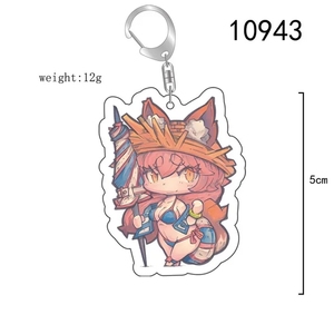 Porte-clés Figurine Anime FGO Fate Grand Order Fate/GO Fujimaru Ritsuka Saber <span class=keywords><strong>Okita</strong></span> Souji en Acrylique pour Sac, Cadeau - Product Image 6