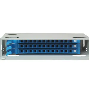 Pre-installed optical fiber connector UPC/APC lgx rack mount cross connection enclosure LAN/WAN ODF