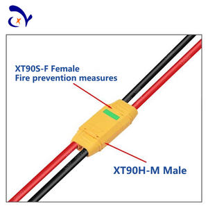 Amass xt90h/xt90s מחבר 10/12 סיכה 30 א 500v חיבורי חשמל חיבורי כבל סיליקון - Product Image 3