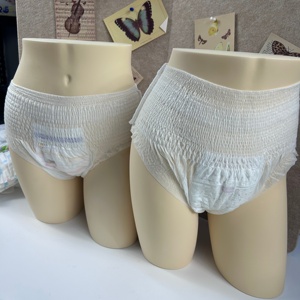 Logo personalizzato Private Label signora morbida per la cura della pelle monouso Sleepy mutandine periodiche per il flusso pesante periodi mestruali pantaloni a pelo - Product Image 5