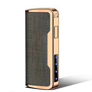 Encendedores <span class=keywords><strong>de</strong></span> cigarrillos personalizados a prueba <span class=keywords><strong>de</strong></span> viento con luz LED y pantalla <span class=keywords><strong>de</strong></span> alimentación, encendedor electrónico <span class=keywords><strong>de</strong></span> carga <span class=keywords><strong>de</strong></span> arco doble recargable por USB - Product Image 5