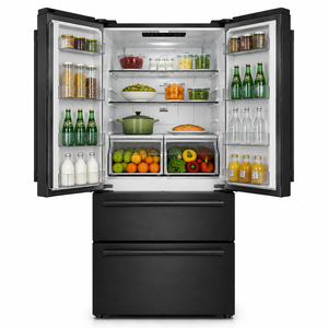 Réfrigérateur à porte française de grande capacité 525L 558L 740L, sans givre, à commande électronique, intelligent, pour la maison, l'hôtel, flexible - Product Image 5