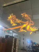 Écran transparent de projection holographique motorisé, voile holographique, écran en maille holographique, livraison directe, système holographique