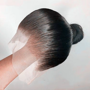 Cheveux brésiliens de style naturel, qualité Remy, 360 transparents pour perruque, lisses, ondulés, machine à double trame - Product Image 4