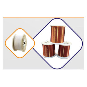 Precios Fantásticos, Calidad Maravillosa, Recubrimiento de Fibra de Poliamida, Cable Rectangular de Alta Tensión Comercial con Aislamiento Nomex - Product Image 1