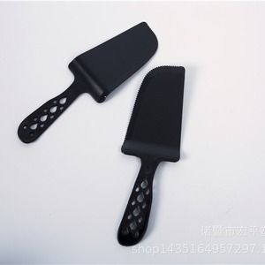 Cake Knife <b>Plastic</b> Rectangle Shape Cake Cutter <b>Kitchen</b> Tool For Birthday Fruit Spatula 20 Pieces Per Bundle - Product Image 1