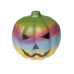 Hot Selling Pompoen Carving Halloween Hot Relatiegeschenken Pu Foam Kunstmatige Pompoen Voor Decoratie