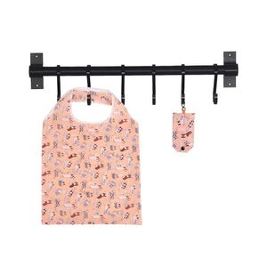 Sac de shopping pliable personnalisé en polyester pour vêtements, avec sublimation - Product Image 3