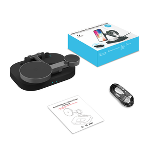 <span class=keywords><strong>Chargeur</strong></span> sans fil magnétique 4 en <span class=keywords><strong>1</strong></span> pour <span class=keywords><strong>Apple</strong></span> iPhone <span class=keywords><strong>Pencil</strong></span> <span class=keywords><strong>Chargeur</strong></span> de montre de compatibilité universel avec indicateur LED - Product Image 6