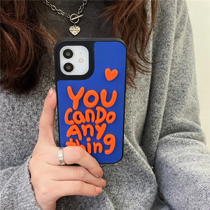 <span class=keywords><strong>Lettere</strong></span> in Silicone 3D personalizzate puoi fare qualsiasi cosa custodia per telefono per iPhone 11 12 13 Xs Max Xr - Product Image 4