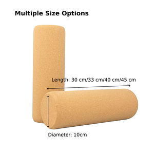 Rullo per Yoga e Pilates in Sughero Naturale Ecologico ad Alta Densità con Logo Personalizzato, per <span class=keywords><strong>Fitness</strong></span> e Massaggio Antistress, 0,9 kg, Vendita all'Ingrosso - Product Image 3