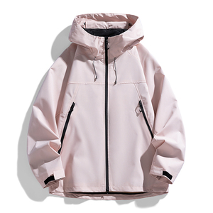 Chaqueta Cortavientos Softshell de Invierno 2024, Ropa de Abrigo, Logotipo Personalizado, Chaqueta con Cremallera para Hombre, Talla Grande - Product Image 4