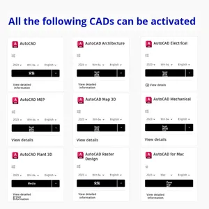 Activación Original de Software CAD 2018-2026, Versión Internet, Instalación Remota, Paquete Compatible, Disponible en Stock - Product Image 2