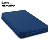 Matelas de prison ignifuge en mousse compressée sur mesure pour lit simple, avec fermeture éclair, vente en gros usine