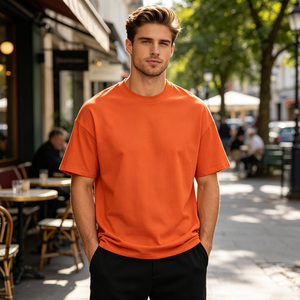 <b>High</b> Quality Private Label Crew Neck Short Sleeve Machine Washable Unisex T Shirt - Product Image 4