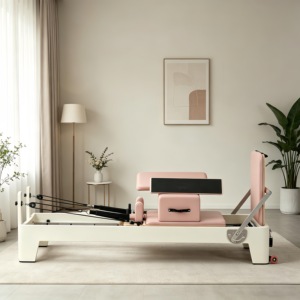 <span class=keywords><strong>Cama</strong></span> de <span class=keywords><strong>Pilates</strong></span> Profesional de Madera con Tecnología de Pintura en Aerosol Ecológica y Garantía a Largo Plazo - Product Image 1
