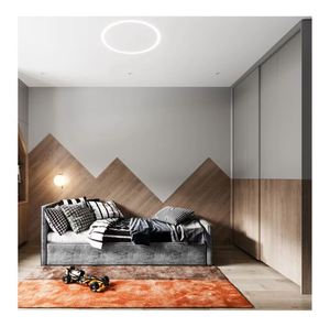 Armario Modular de Diseño Moderno Americano, Armario Personalizado en Gris Mate - Product Image 1