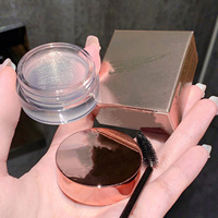 Marque personnalisée pour 3D Sourcils Façonnage Pâte Maquillaje Étanche Séchage Rapide Longue Durée Sourcils Colle Produits Cosmétiques