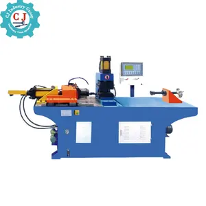 Automatico Tubo di Metallo Che Forma Macchina Per Il tubo di Estremità del Tubo Contrazione In Rilievo Scintillante CNC Tubo Flangiatura di Espansione Macchina