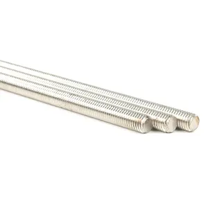 Grade 4.8 Grade 8.8 1 mètre Filetage métrique <span class=keywords><strong>Tige</strong></span> filetée pour la fixation de la poutre en <span class=keywords><strong>bois</strong></span> - Product Image 1