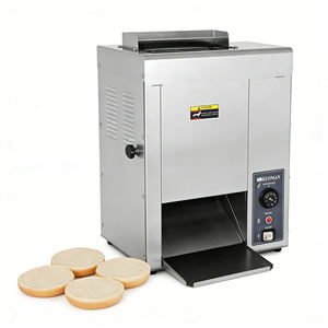 <span class=keywords><strong>Grille</strong></span>-<span class=keywords><strong>pain</strong></span> commercial pour pains à burger en acier inoxydable de qualité alimentaire avec bande transporteuse antiadhésive et corps facile à nettoyer pour une hygiène optimale - Product Image 2