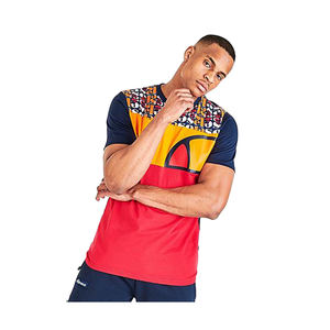 Ellesse cirillo Colorblocked เสื้อยืดและเสื้อยืดสำหรับผู้ชายสี: หลายสี | ของแท้100% - Product Image 1