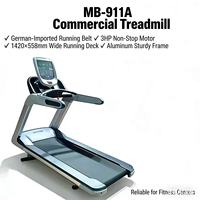 Caminadora Comercial MB-911A: Banda de Correr de Acero Fabricada en Alemania, Motor de Alta Potencia de 2.5HP