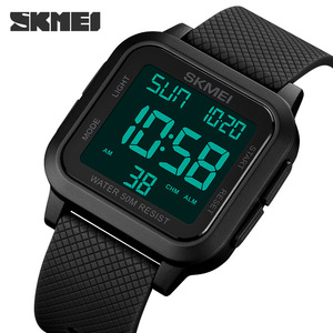 Montre de sport d'extérieur SKMEI 1894 pour hommes, alarme, chronographe, horloge, étanche 5 bars, affichage LED, montre numérique antichoc, Reloj Hombre - Product Image 1