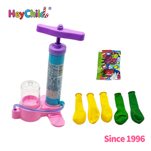 Bonbons en gros, étiquette privée personnalisée, jouet gonflable portable avec bonbons effervescents, ballons colorés, bouchées savoureuses pour grignoter occasionnellement - Product Image 5