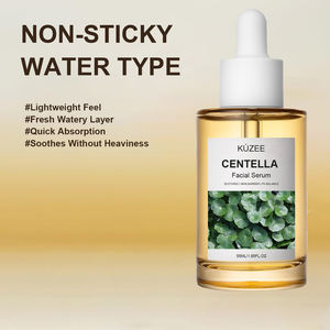 Cilt Onarıcı Yatıştırıcı Nemlendirici Yenileyici Pürüzsüzleştirici Organik Vegan Centella Asiatica Yüz Serumu Akneyi Yatıştırır - Product Image 6