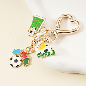 Llavero Creativo de Aleación con Diseño de Balón de Fútbol, Trofeo de Fútbol, Camiseta de Fútbol, Llavero Conmemorativo, Mini Colgante para Bolsa, Regalos para Aficionados al Deporte - Product Image 5