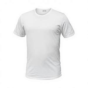 Camiseta Básica para Hombre, Manga Corta, Cuello Redondo, Algodón, Estilo Casual, Ropa Deportiva, Ropa de Calle - Product Image 4