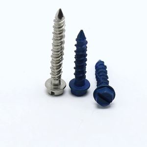 Tapcon/สกรูซีเมนต์ Hi <span class=keywords><strong>Lo</strong></span> สกรูสำหรับงานก่อสร้างสีฟ้า Ruspert Hex Head - Product Image 2