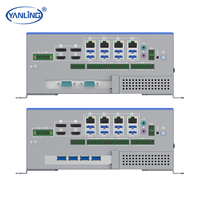 Yanling 718C 1 PCIE3.0x16 Box PC multi LAN 6COM RS232 485 PC industriel pour les déploiements AGV/AMR