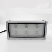 Projecteur linéaire RVB étanche Ip67 en fonte d'aluminium personnalisable Rondelle murale LED haute luminosité pour l'éclairage paysager extérieur