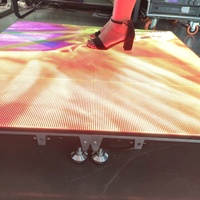 2020 mejor venta colorido rgb Piso Interactivo Pantalla de interior al aire libre pantalla LED de pared