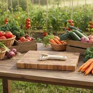 YIGO en STOCK Éplucheur multifonctionnel pour pommes, fruits, carottes, courgettes, concombres, pommes de terre avec ouvre-boîte - Product Image 6