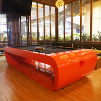 Table de billard multifonctionnelle 2-en-1 de qualité supérieure pour la famille, idéale pour les dîners, en vente directe d'usine