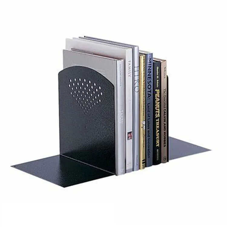 OEM benutzer definierte moderne einfache Home Office Desktop dekorative Bücher ständer Halter Metall Buchs tützen