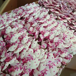 K-0080 कृत्रिम फूल orchid नारंगी नाव ऑर्किड प्राकृतिक रूप सफेद बड़े सिर लेटेक्स घरेलू सजावट के लिए वास्तविक स्पर्श ऑर्किड - Product Image 5