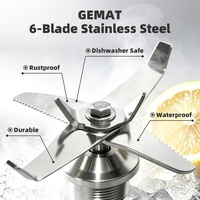 3L Commerciële Blender, Heavy Duty Bardefu Blender Mixer, Voedselverwerker, Smoothie Maker