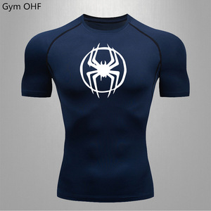 Nouvelle tenue de jogging respirante à manches longues, personnalisable, avec impression 3D, chemises de sport tendance, coupe ajustée, vente en gros, protection anti-UV - Product Image 4