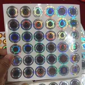 Autocollant holographique laser avec <span class=keywords><strong>image</strong></span> multicouche et micro-texte - Product Image 3