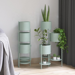 Planta <span class=keywords><strong>de</strong></span> Casa decoración moderna <span class=keywords><strong>de</strong></span> mediados <span class=keywords><strong>de</strong></span> siglo pantalla titular Rack ajustable maceta <span class=keywords><strong>de</strong></span> flores <span class=keywords><strong>de</strong></span> interiores <span class=keywords><strong>de</strong></span> <span class=keywords><strong>madera</strong></span> <span class=keywords><strong>de</strong></span> bambú planta - Product Image 2