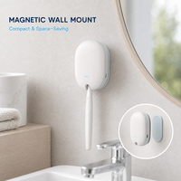 Stérilisateur UV portable intelligent rechargeable pour brosses à dents, mini boîte murale pour brosse à dents électrique