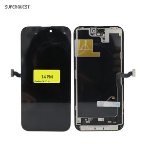 Écran d'affichage OLED flexible Super Quest taille 1:1 pour iPhone 13 14 15 Plus Pro Max Remplacement de l'écran LCD Écran tactile - Product Image 1