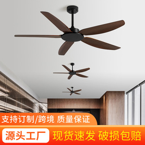 <b>Ceiling</b> <b>Fan</b> 52 Inch DC Motor <b>Remote</b> <b>Control</b> Quiet Design For Living Room Home Use - Product Image 4