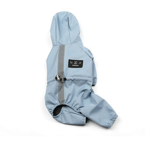 Mono reflectante ajustable para mascotas, chaqueta impermeable para perros grandes, Bulldog, <span class=keywords><strong>Chihuahua</strong></span>, impermeable - Product Image 2